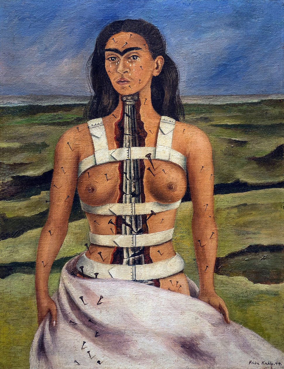 A törött oszlop alkotó: Frida Kahlo