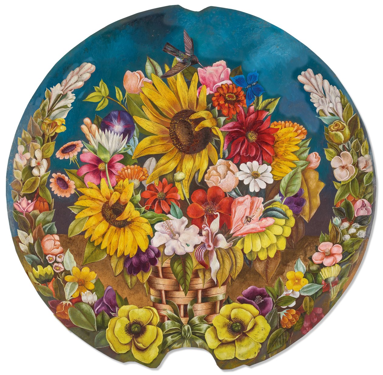 A virágkosár alkotó: Frida Kahlo