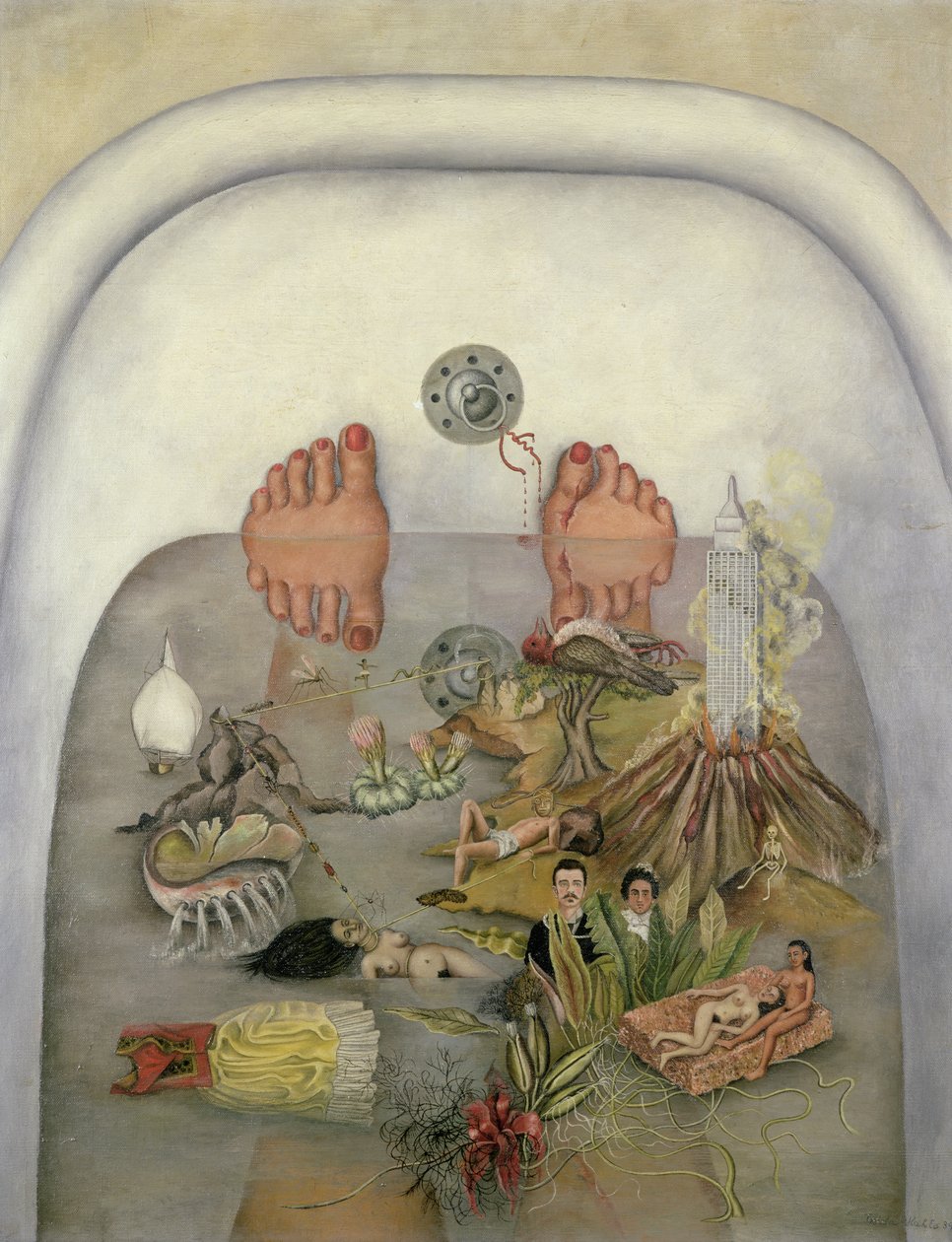 Amit a víz adott nekem alkotó: Frida Kahlo