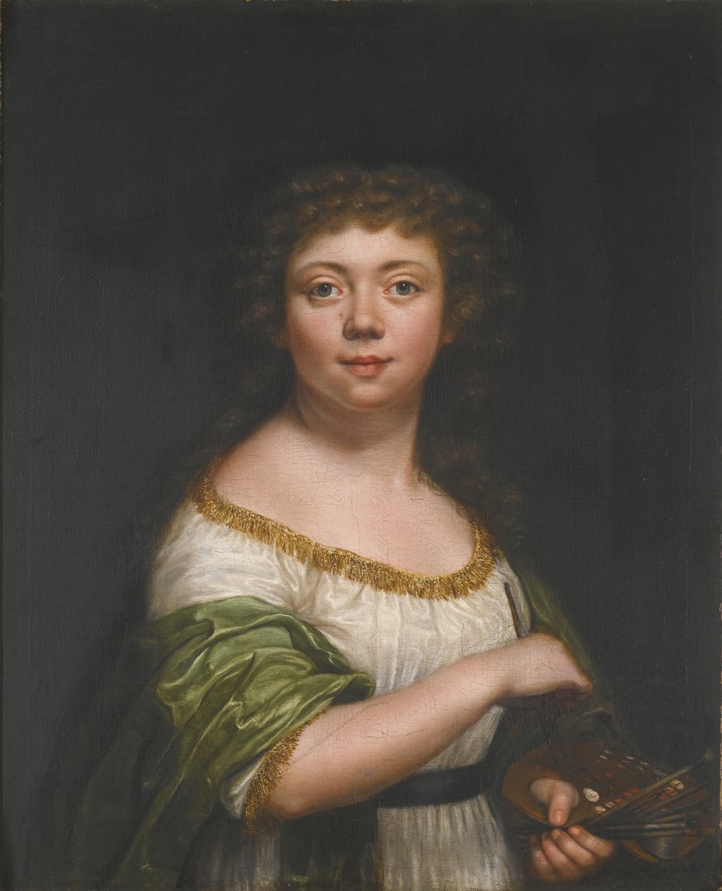 Önarckép, huszonegy éves, 1793 alkotó: Friederike Julie Lisiewska