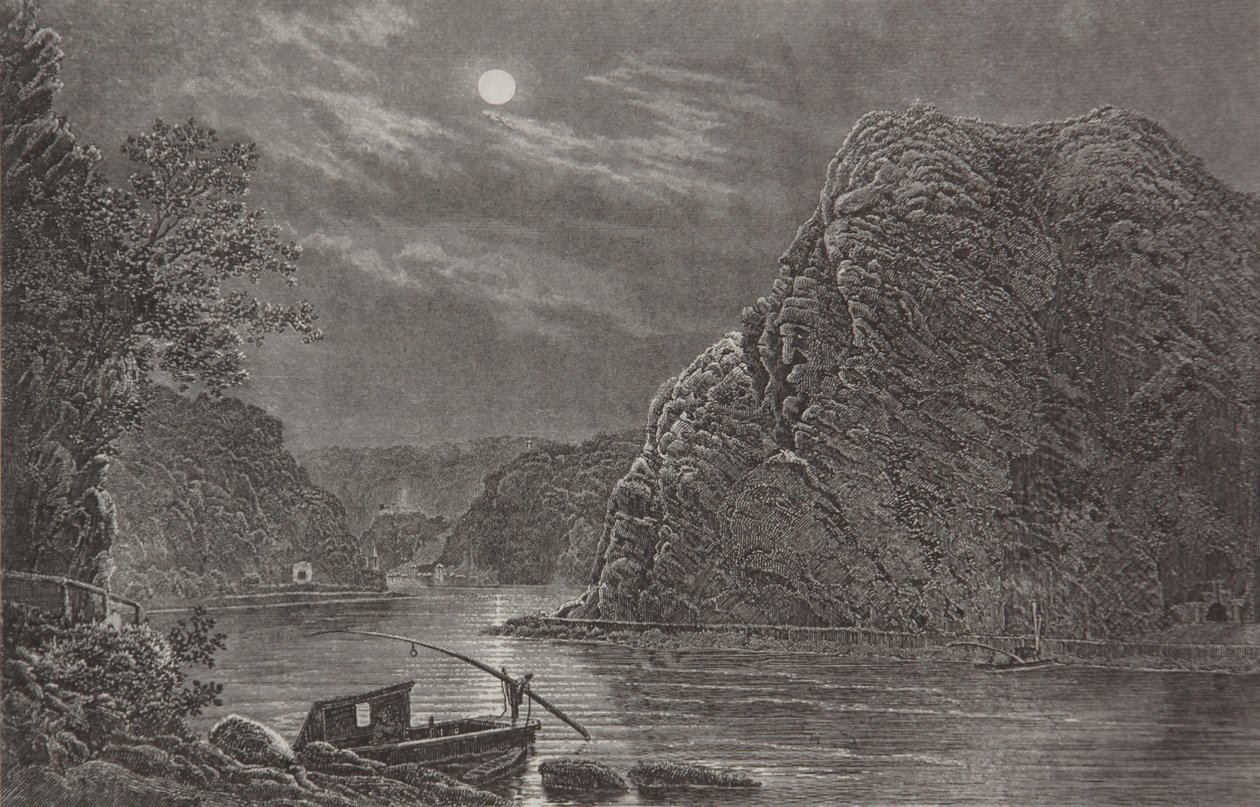 Loreley alkotó: Pierre Joseph Redouté