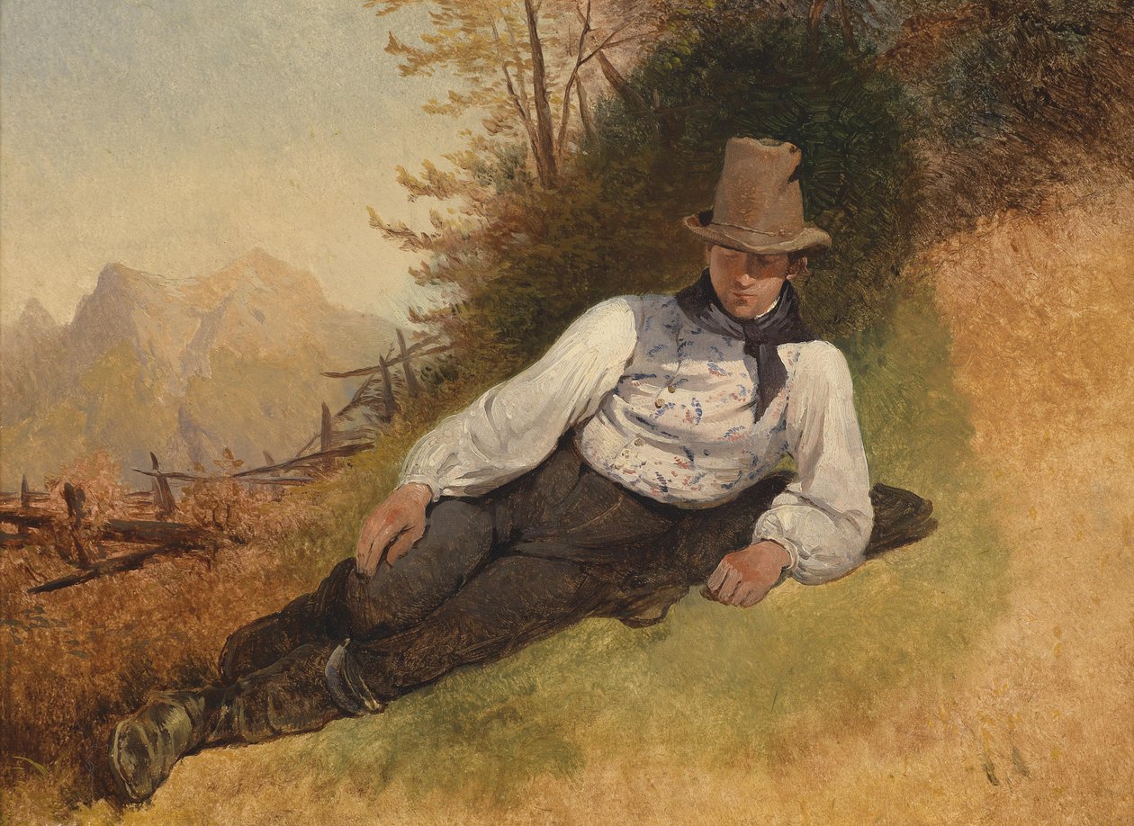 Farm fiú alkotó: Friedrich Gauermann