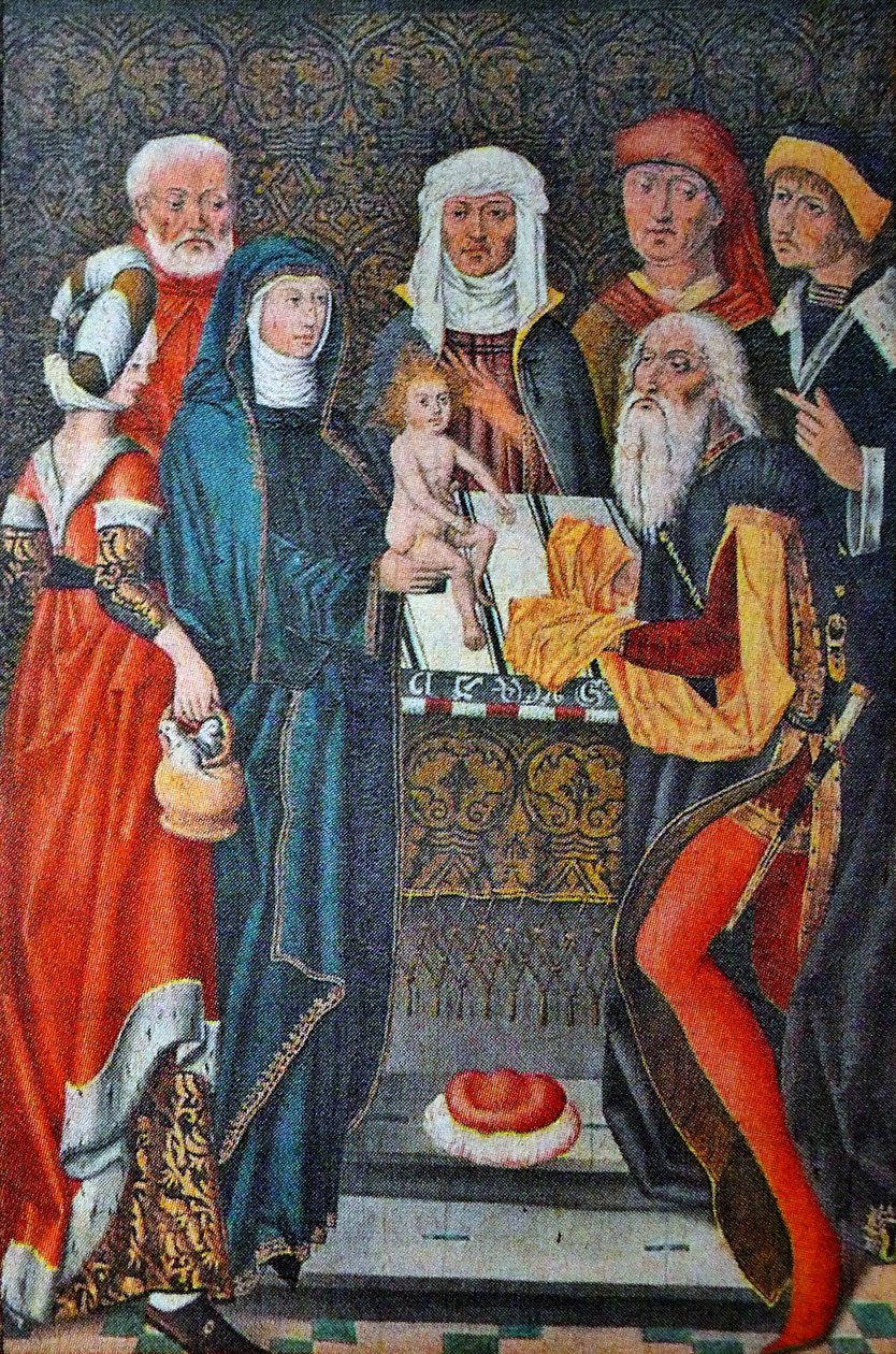 Krisztus születése alkotó: Friedrich Herlin