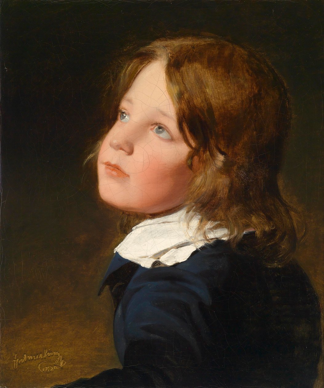 Joseph Amerling fiúként alkotó: Friedrich von Amerling