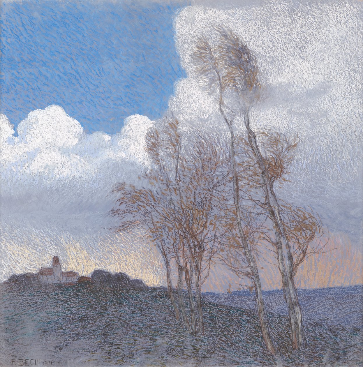 Zivatar alkotó: Friedrich Beck
