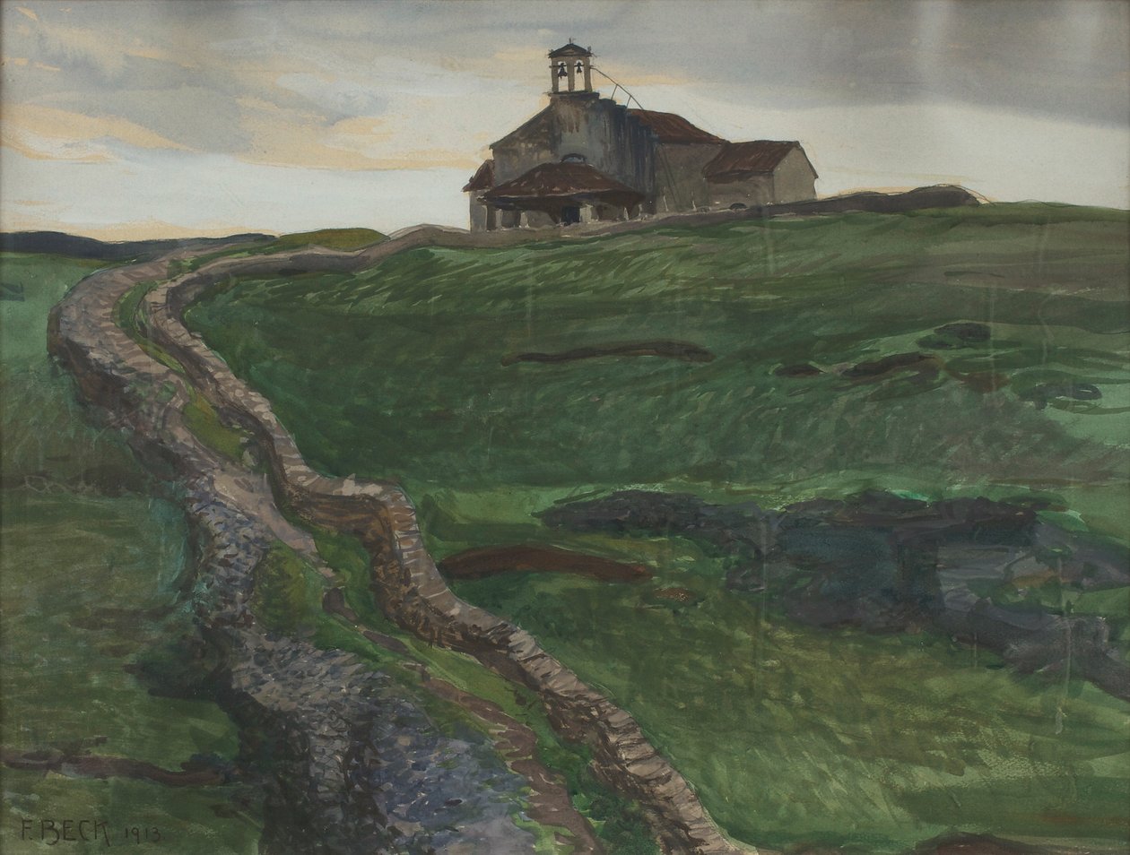 Ossero a Lussinon alkotó: Friedrich Beck