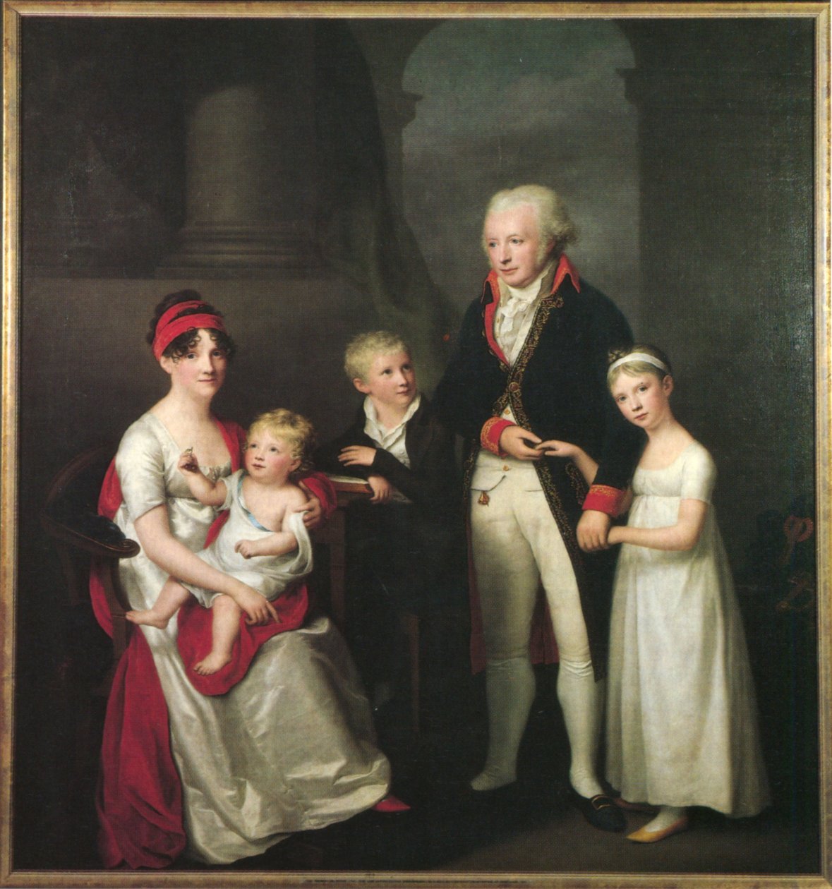 Gröger család Souchay alkotó: Friedrich Carl Groger