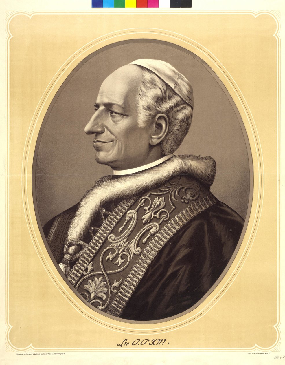 XIII. Leó pápa alkotó: Friedrich Kaiser