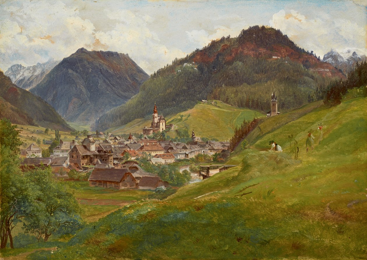 Kilátás a vasércre alkotó: Friedrich Loos