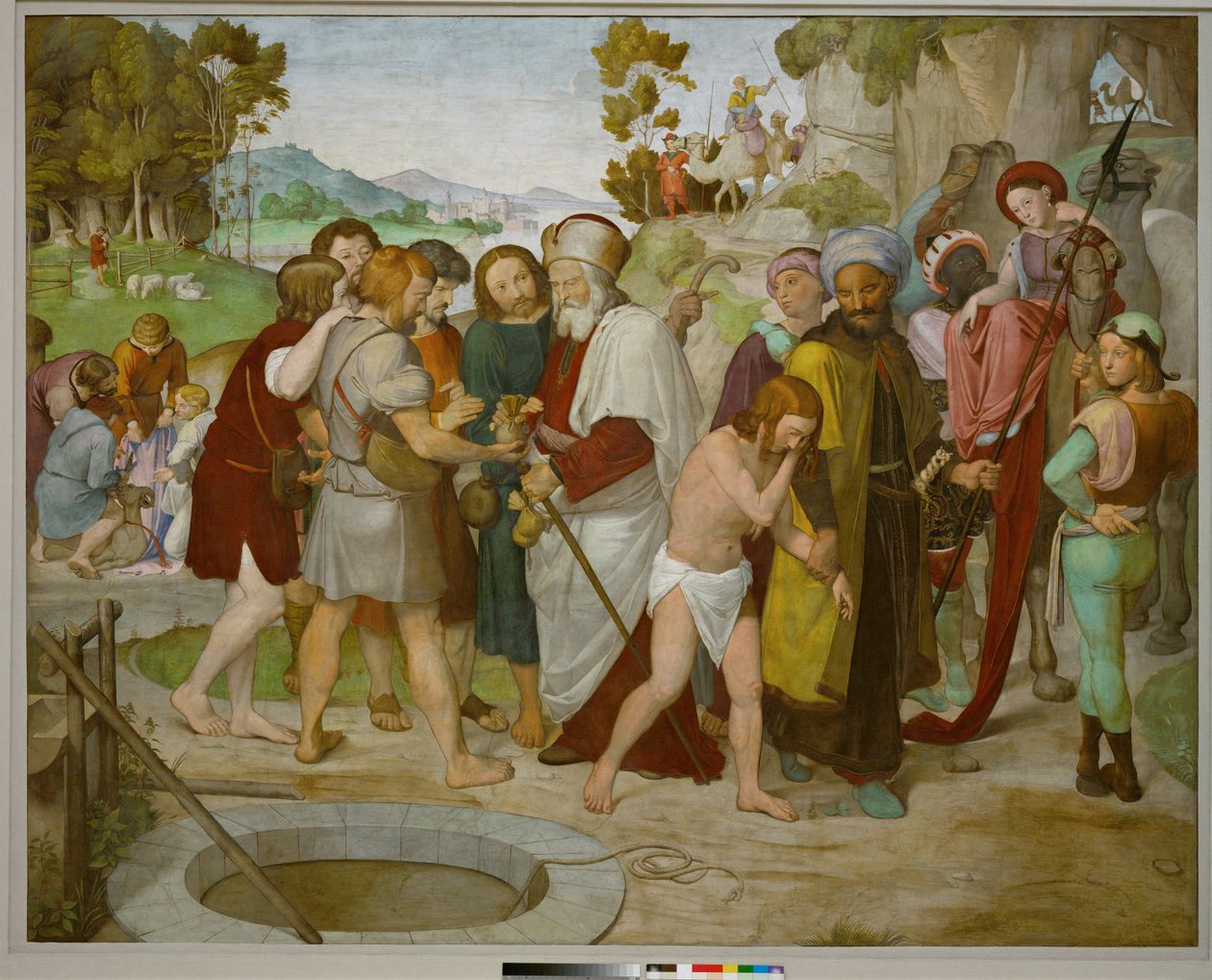 Józsefet eladták fogságba ... alkotó: Friedrich Overbeck