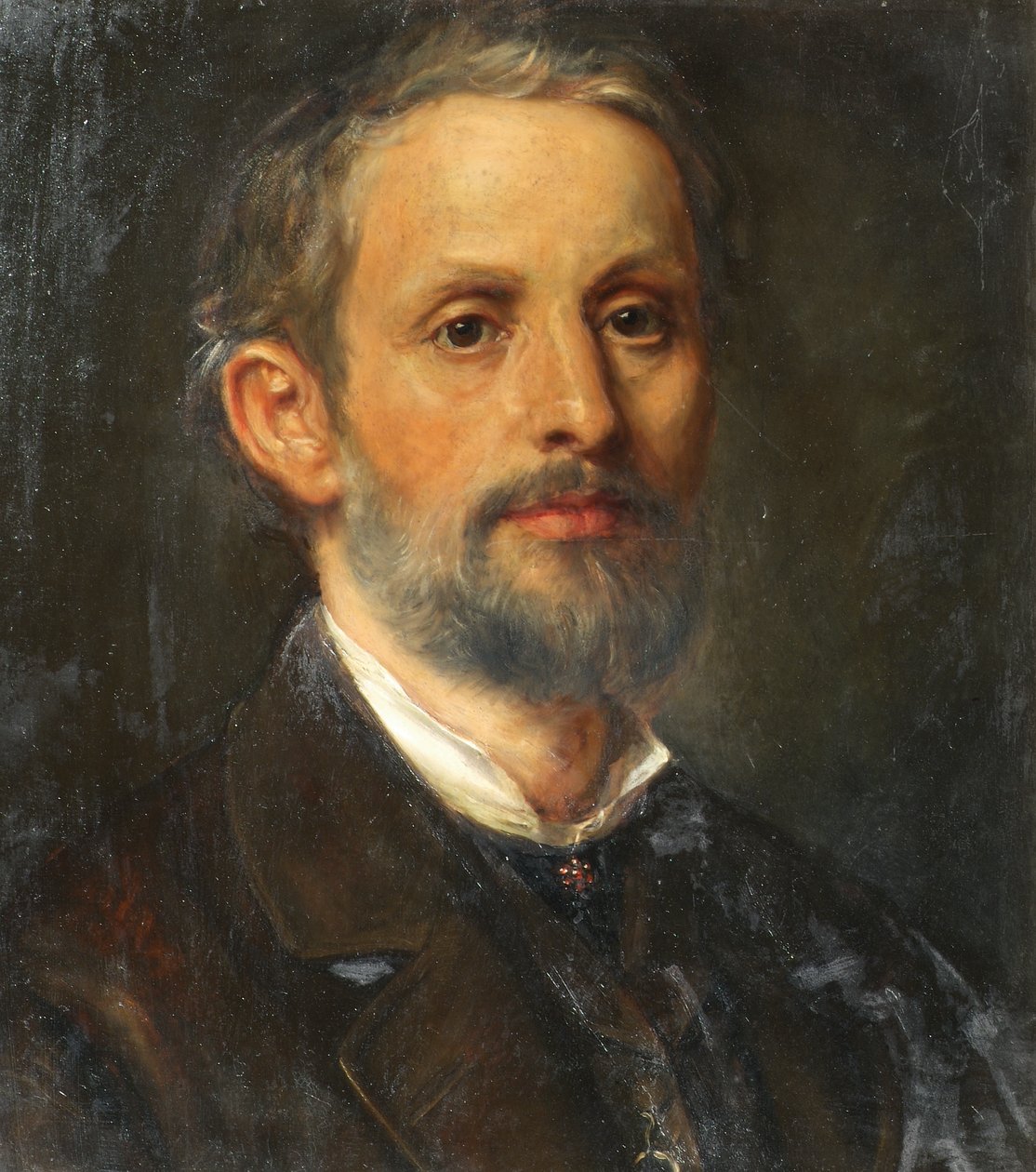 Önarckép alkotó: Friedrich Staudinger