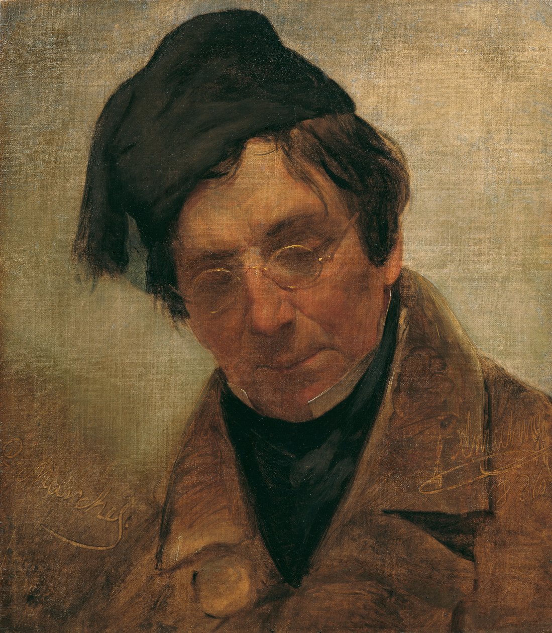 Pompeo Marchesi szobrász alkotó: Friedrich von Amerling