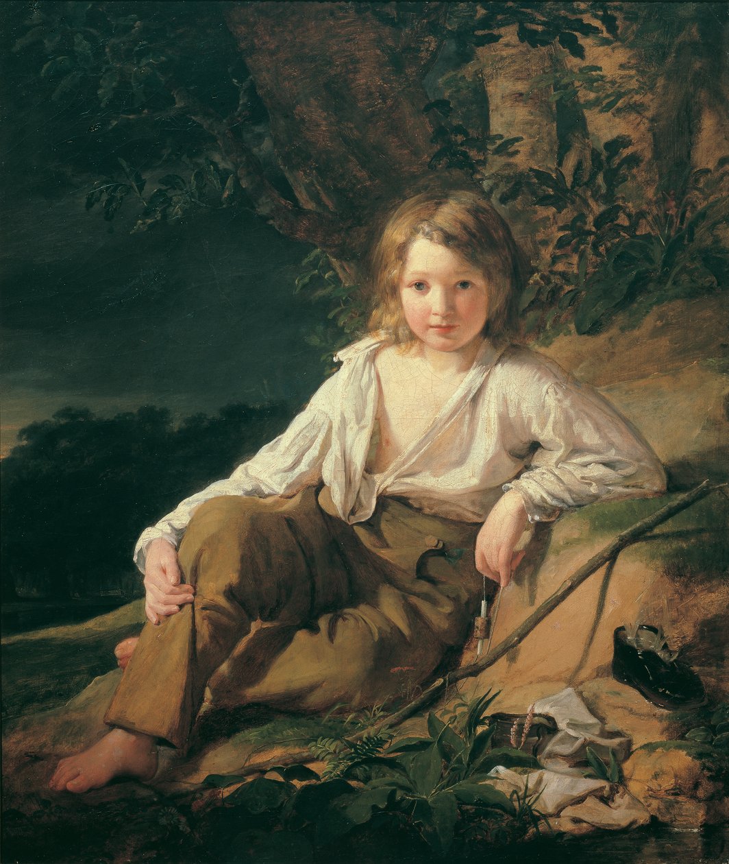 Egy halász fiú alkotó: Friedrich von Amerling