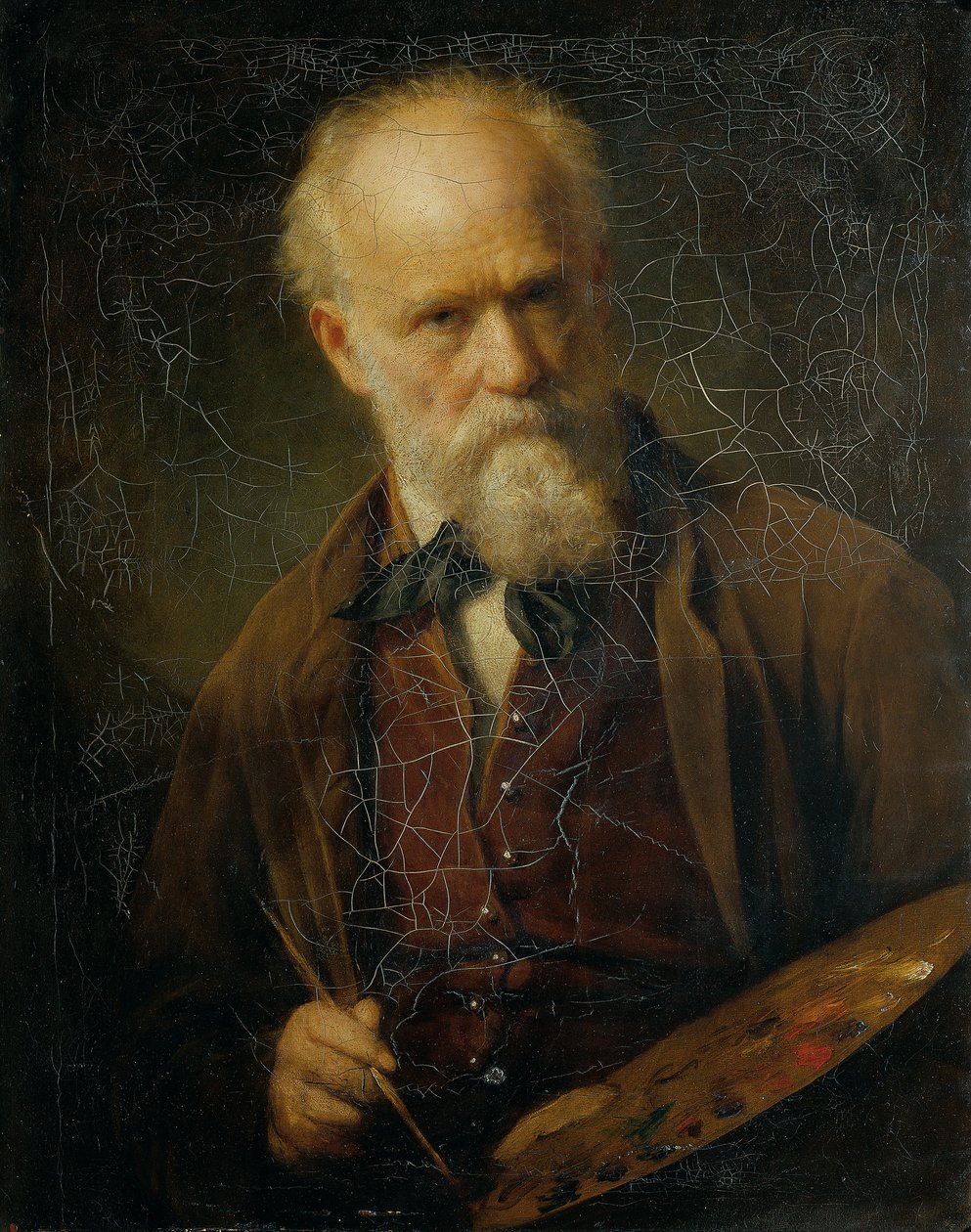 Önarckép alkotó: Friedrich von Amerling
