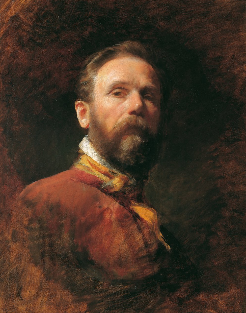 Önarckép alkotó: Friedrich von Amerling