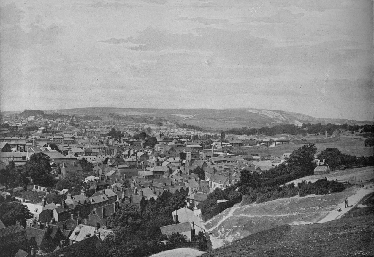 Lewes, 1896 alkotó: Frith and Co