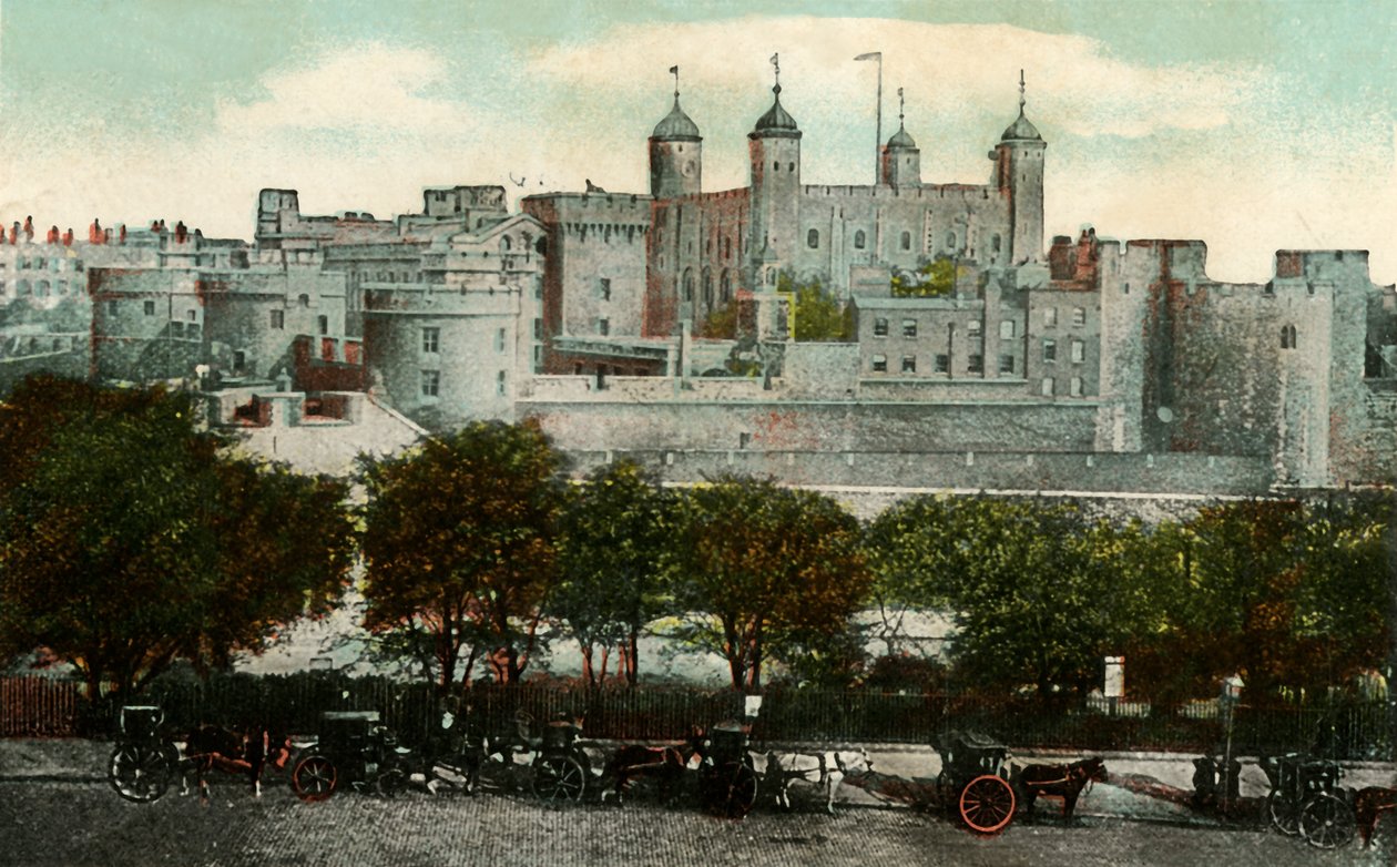 A londoni Tower, 1907. alkotó: Frith and Co