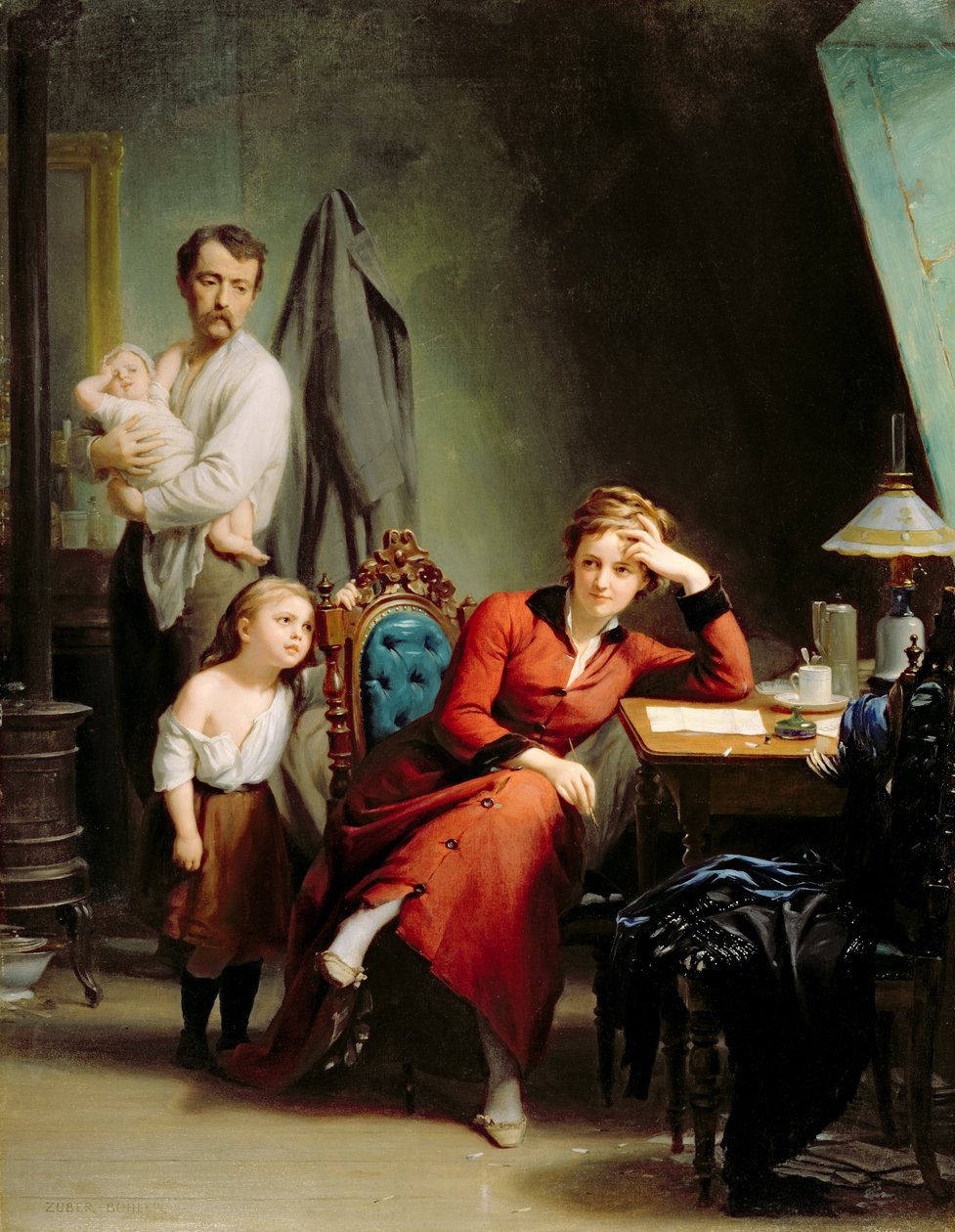 A költőnő alkotó: Fritz Zuber Buhler
