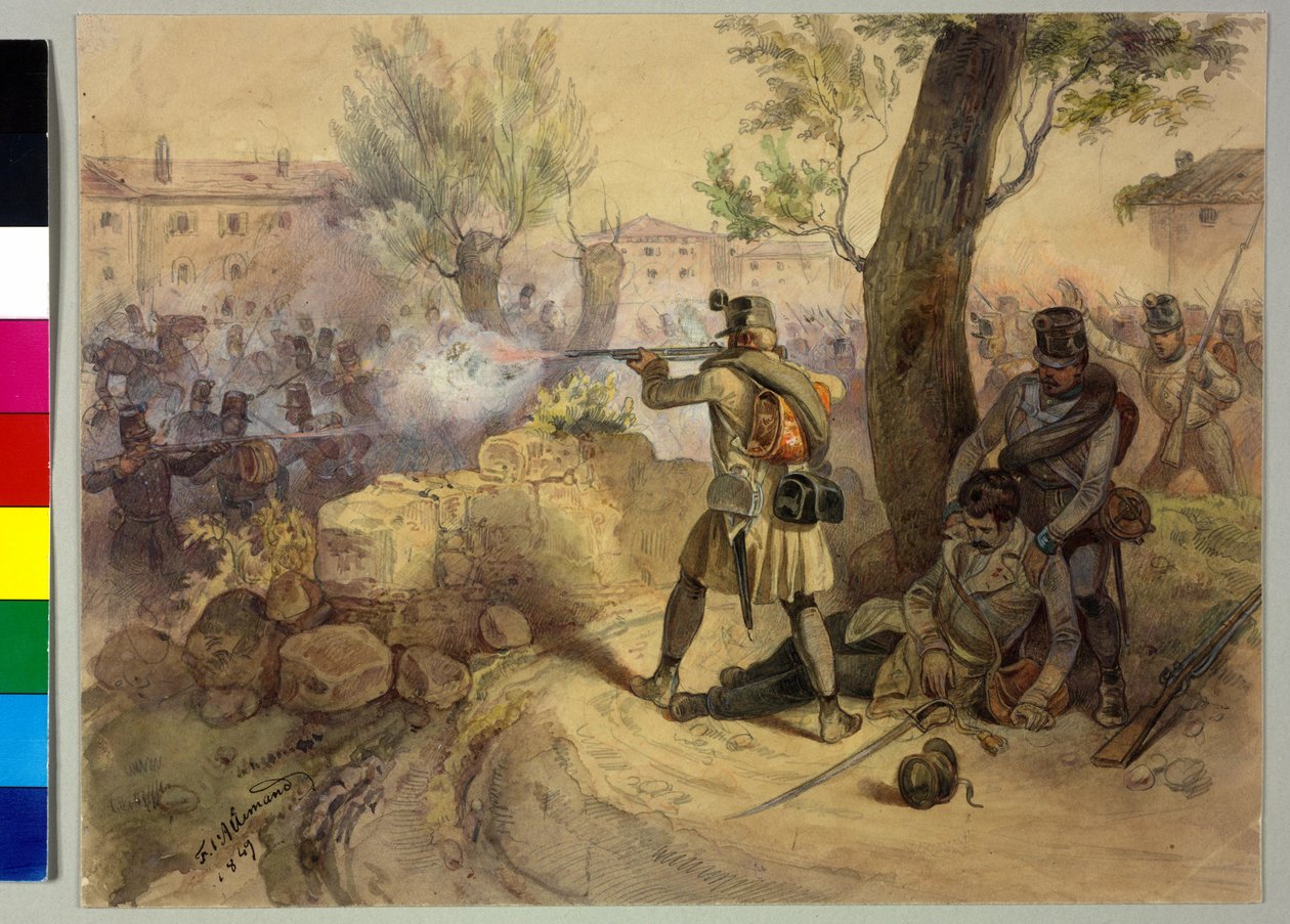 Gyalogsági harc alkotó: Fritz L