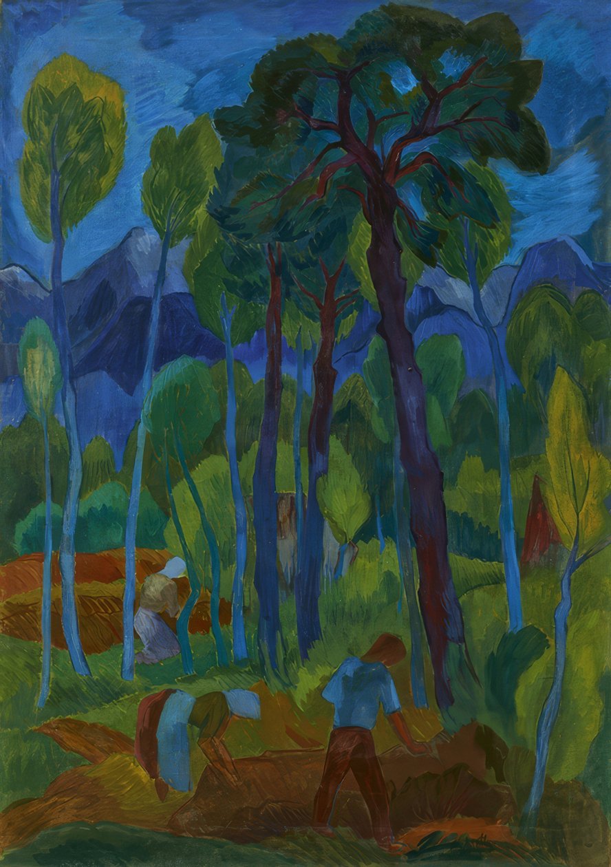Moorlandschaft alkotó: Fritz Schaefler