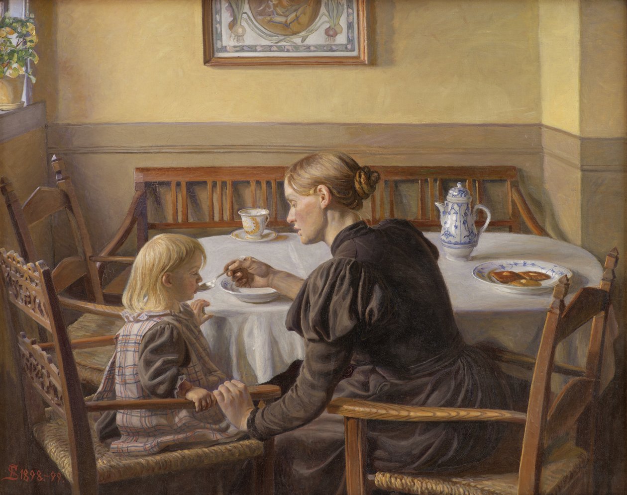 Anya és gyermek alkotó: Fritz Syberg