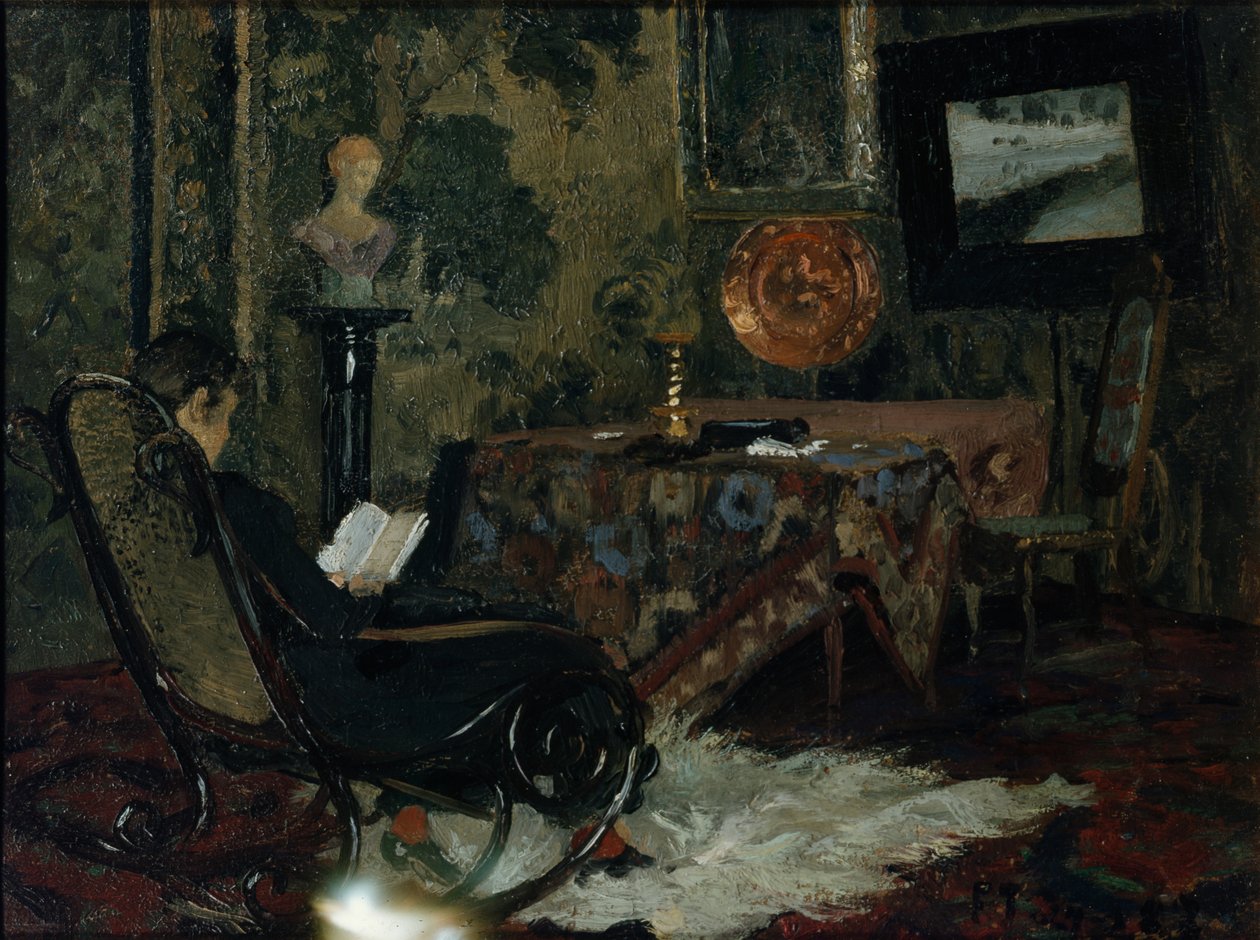 Belső, Grini alkotó: Fritz Thaulow
