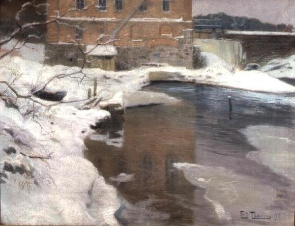 Lysaker malma alkotó: Fritz Thaulow