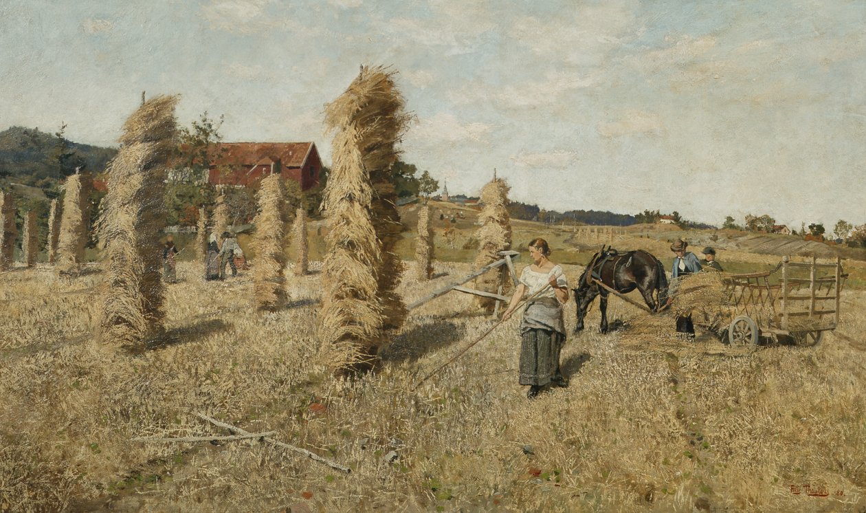 A mező a Frozennél alkotó: Fritz Thaulow