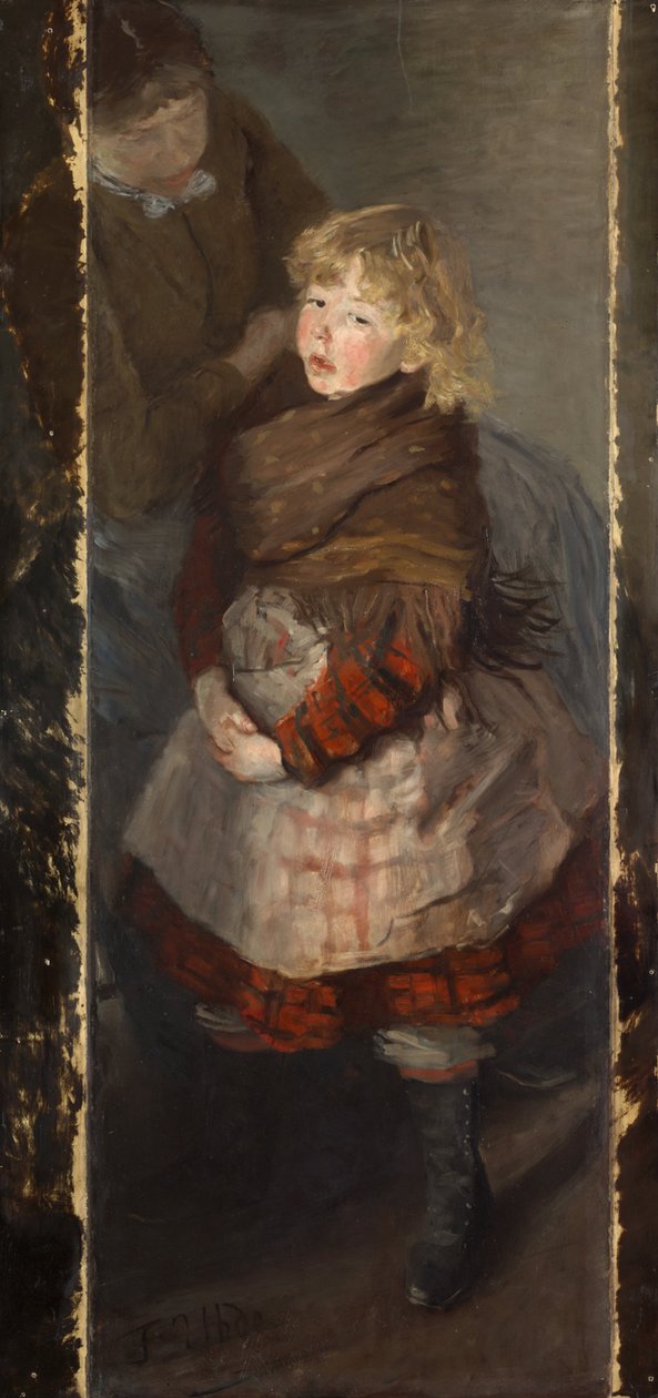 anya és gyermek alkotó: Fritz von Uhde