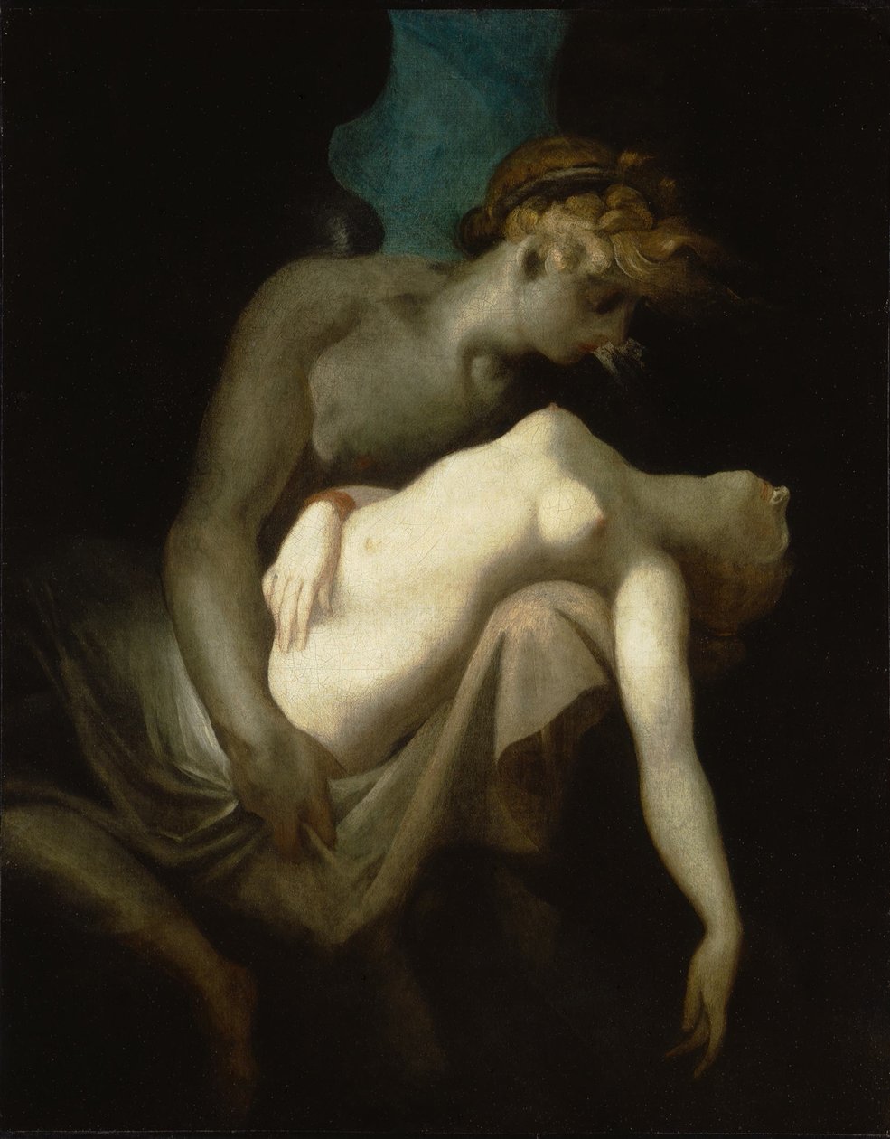 Ámor és psziché, c. 1810. alkotó: Füssli