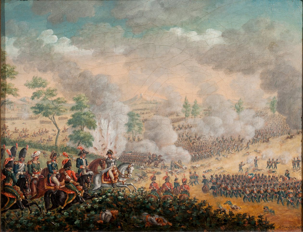 Marengói csata, 1800. június 14., 1835 alkotó: G. Beaufort