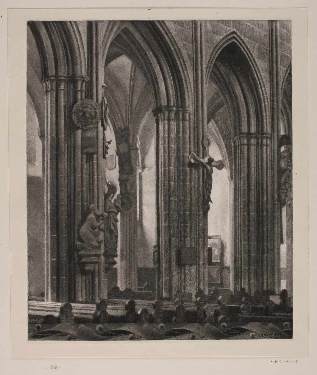 Templombelső alkotó: G.V. Blom