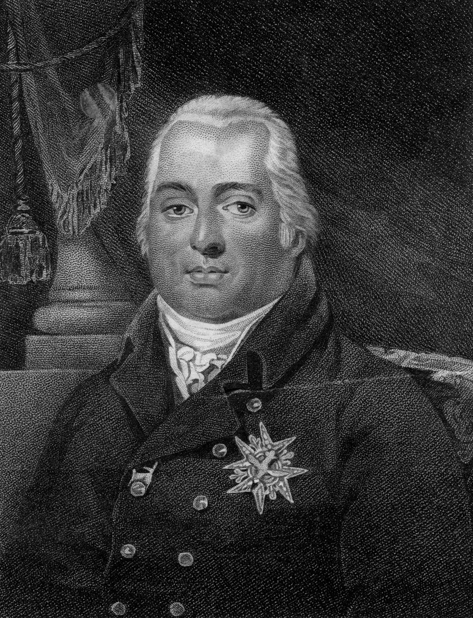 XVIII. Lajos francia király, XIX. alkotó: G. Kellaway