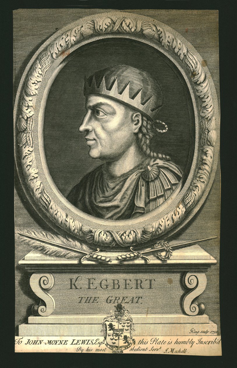 Nagy Egbert király, 1732 alkotó: G King