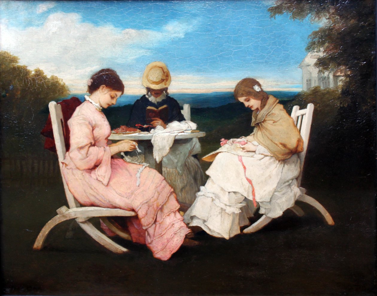 A nővérek alkotó: Gabriel von Max