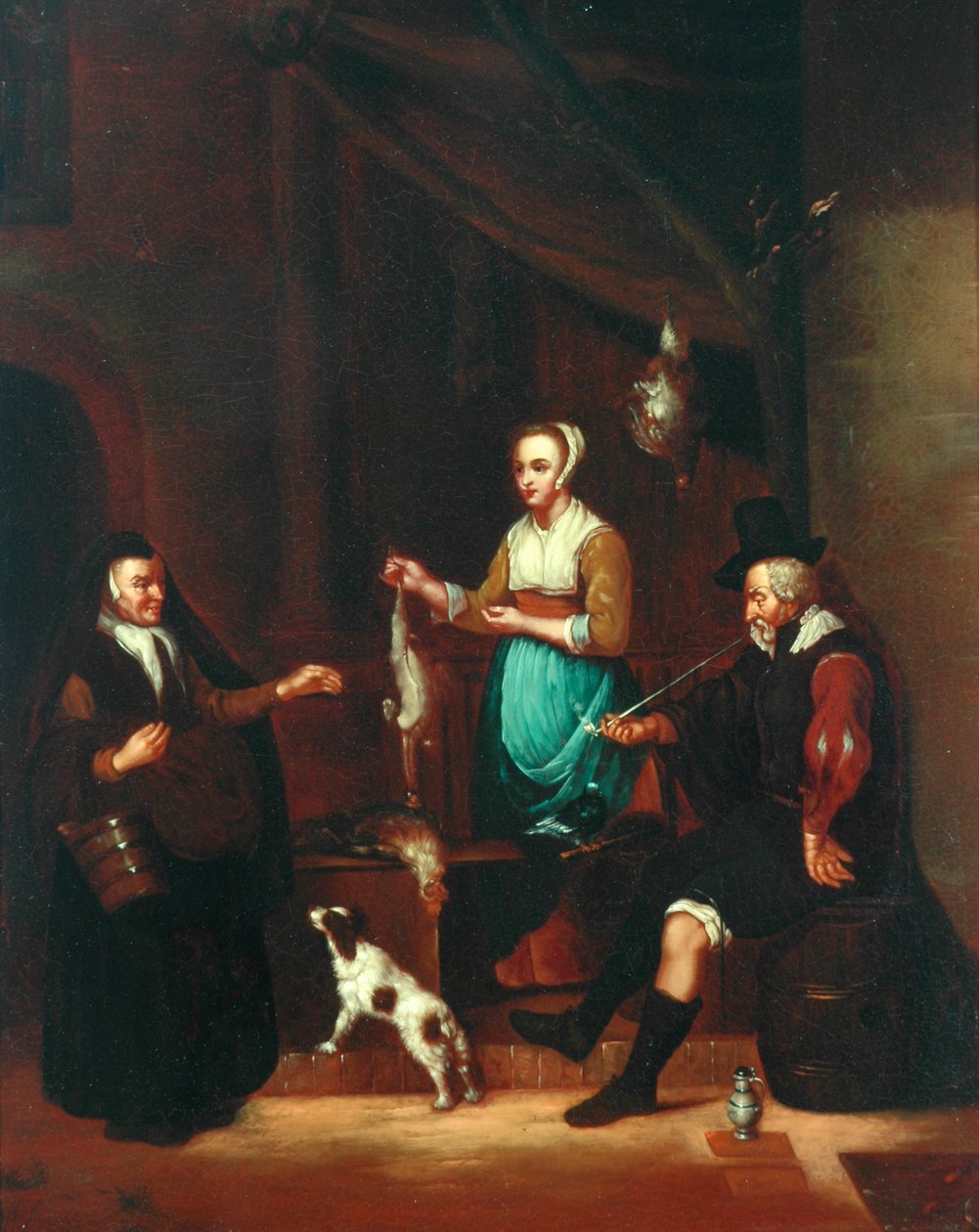 A baromfikereskedő alkotó: Gabriel Metsu