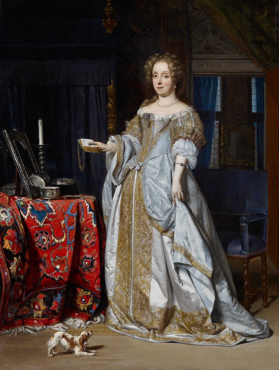 Lucia Wijbrants (1638-1719) alkotó: Gabriel Metsu