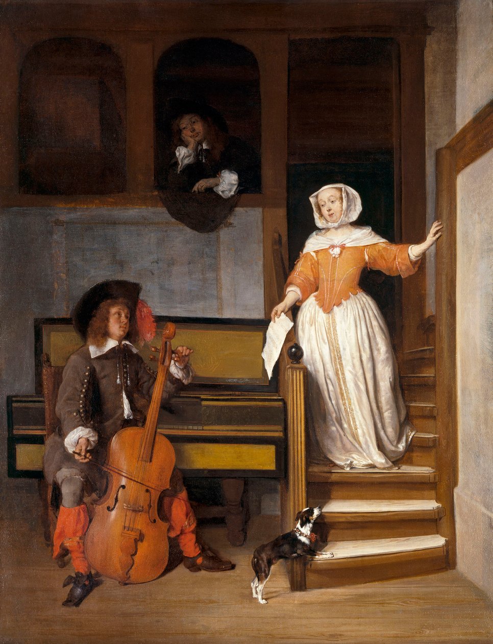 A csellójátékos alkotó: Gabriel Metsu