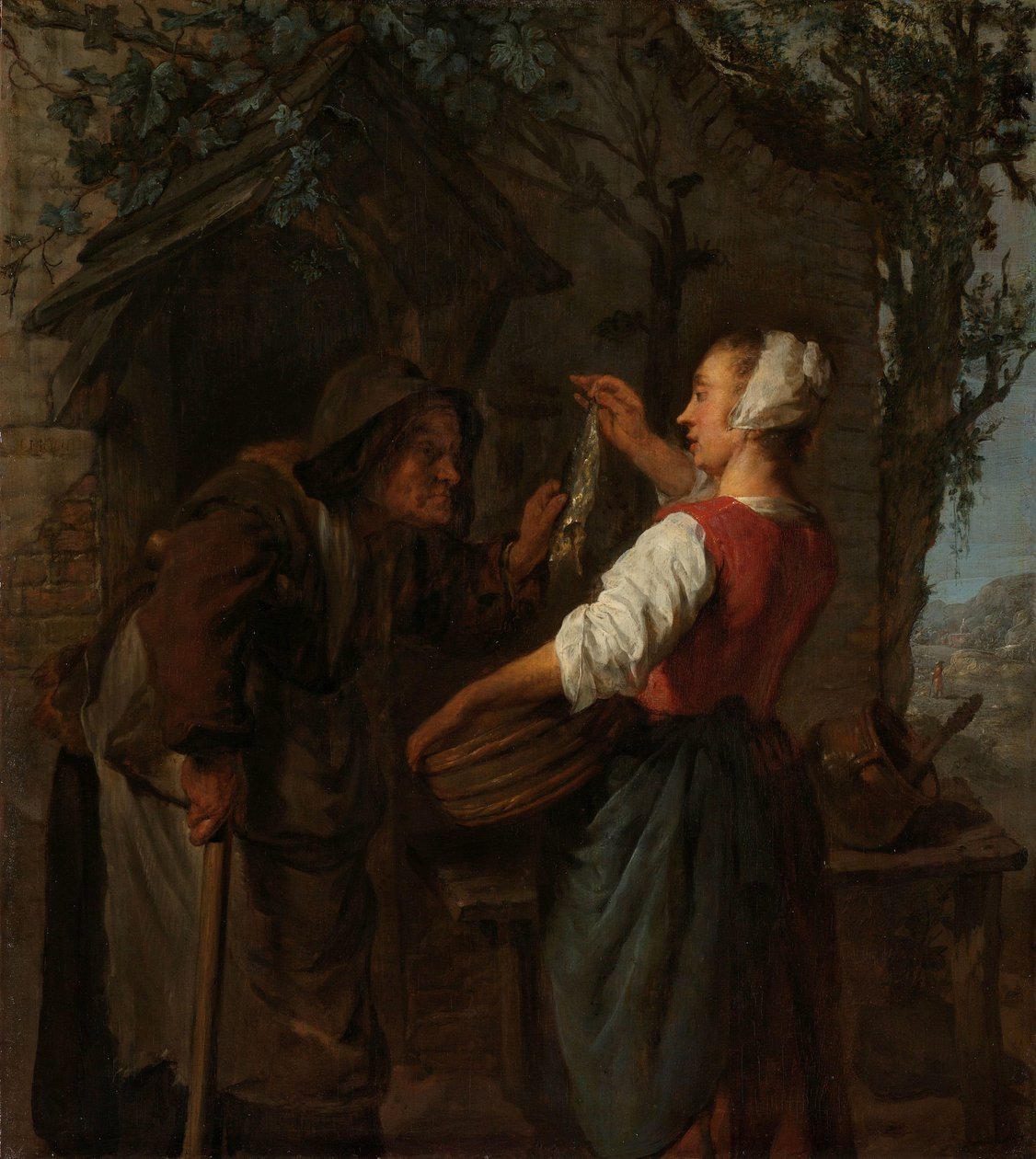A heringárus alkotó: Gabriel Metsu