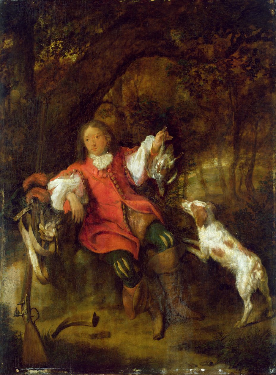 A Vadász alkotó: Gabriel Metsu
