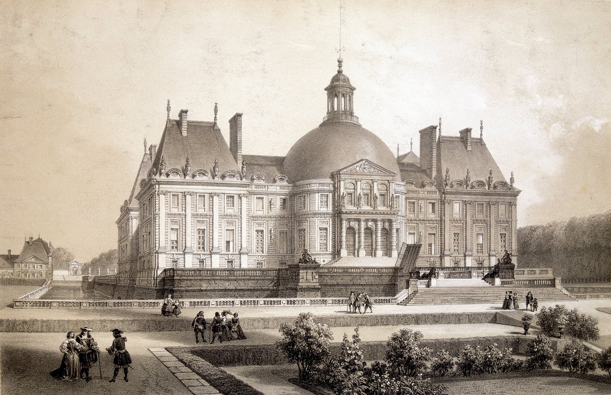 Chateau de Vaux Le Vicomte (Vaux-Le-Vicomte). alkotó: Gabriel Perelle