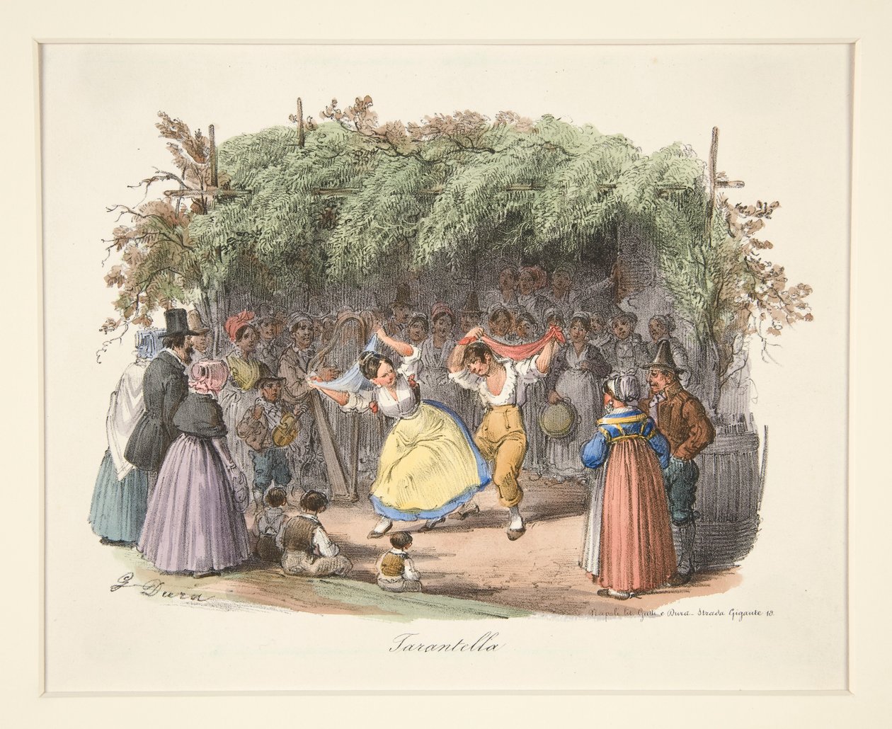 Tarantella alkotó: Gaetano Dura