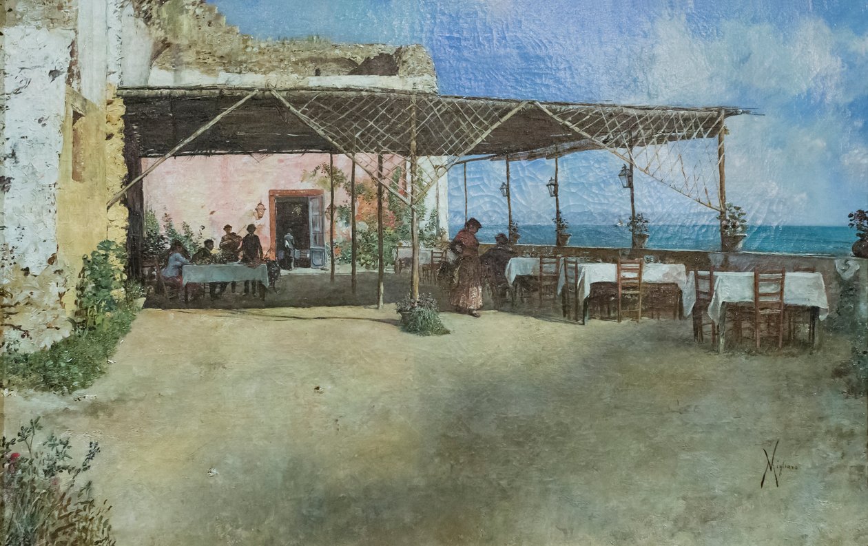 Taverna Posillipóban alkotó: Gaetano Esposito