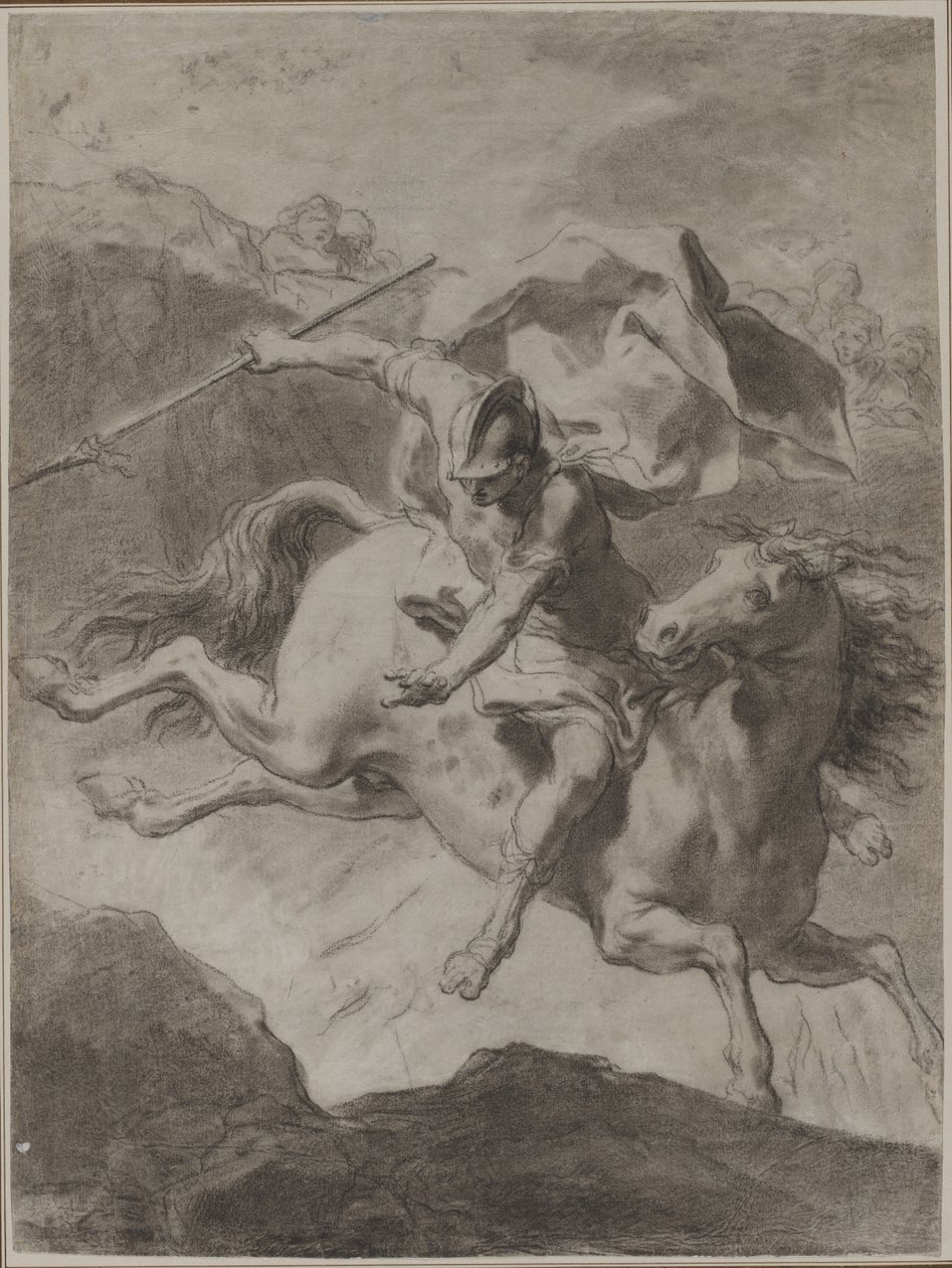 Marcus Curtius halála, 1799. alkotó: Gaetano Gandolfi