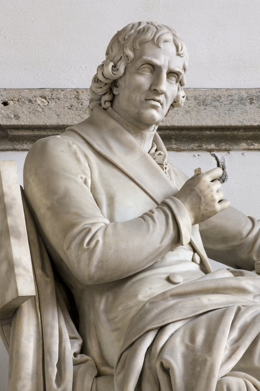 Giuseppe Parini szobra alkotó: Gaetano Matteo Monti