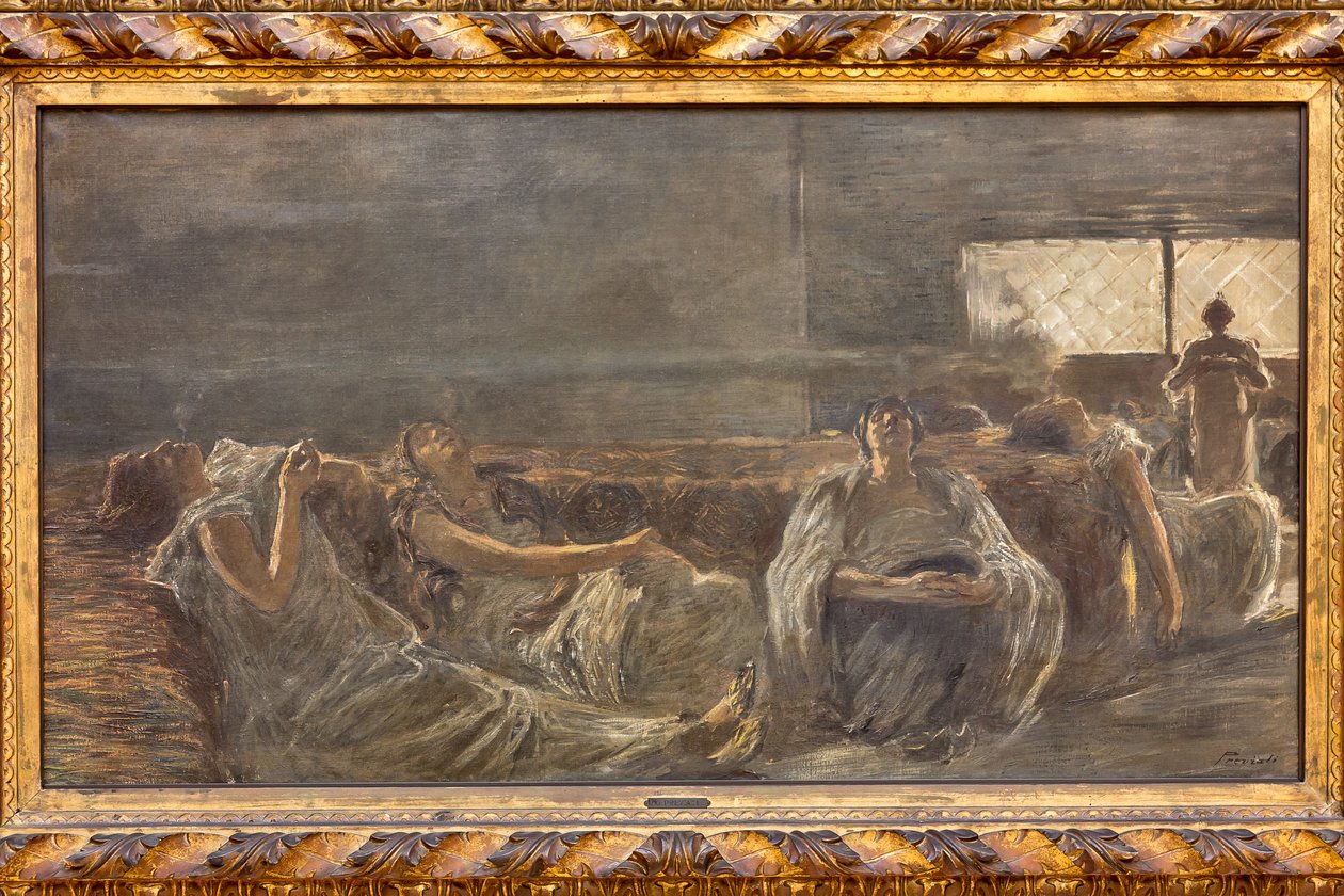 Hasis: az ópiumdohányosok alkotó: Gaetano Previati