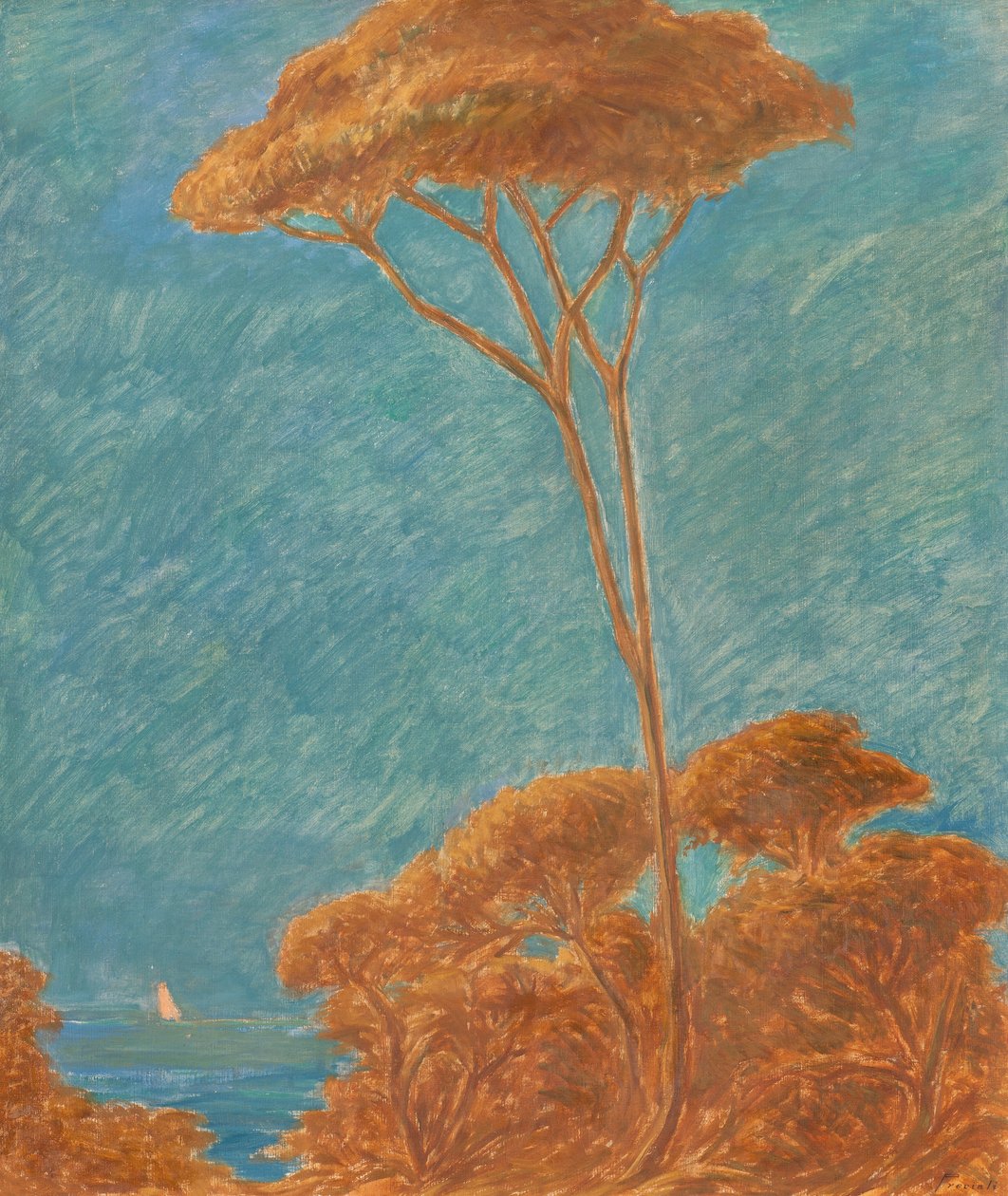 Fenyő Liguriában alkotó: Gaetano Previati