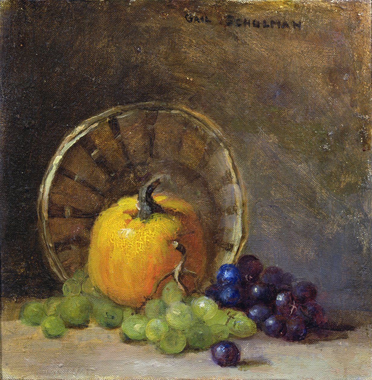 Sütőtök (olaj, vászon) alkotó: Gail Schulman