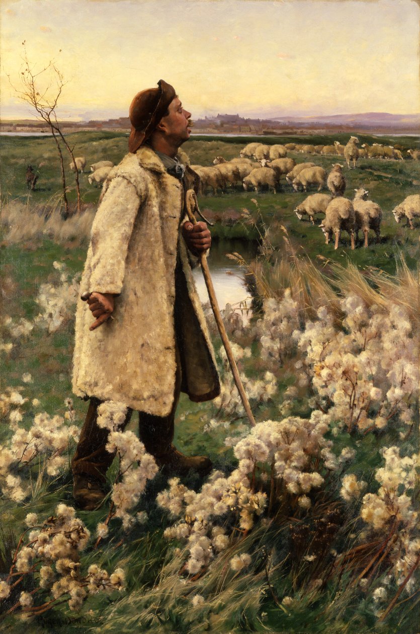 Pásztor, 1884. alkotó: Gaines Ruger Donoho