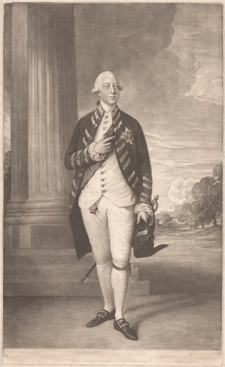 György III alkotó: Gainsborough Dupont